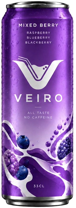 VEIRO Mixed Berry, burk med smak av hallon, blåbär och björnbär